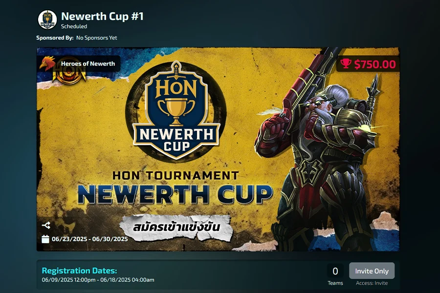 Tournament Screenshot